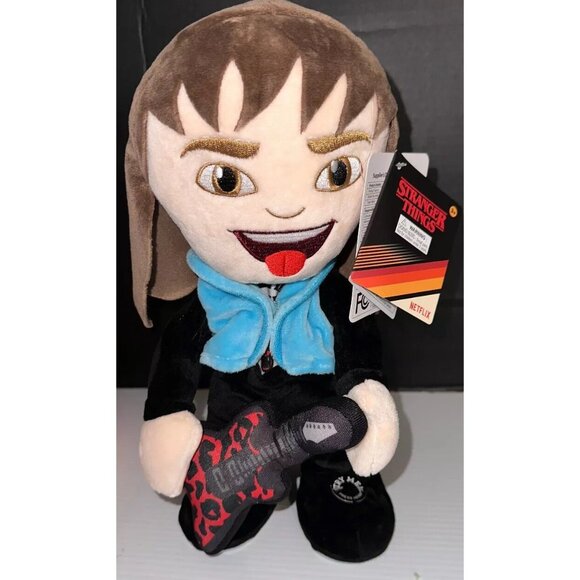 Rare Stranger Things Eddie Munson Guitar Rocker And Demogorgon Animated Plush - Picture 2 of 9